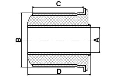 SUSPENSION BUSH- FRONT SMALL- CRUISER PRADO