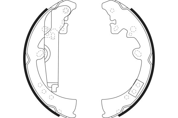 BRAKE SHOE-HILUX SR VIGO
