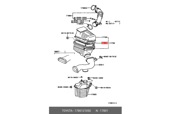 AIR FILTER 141/ 161/ YARIS